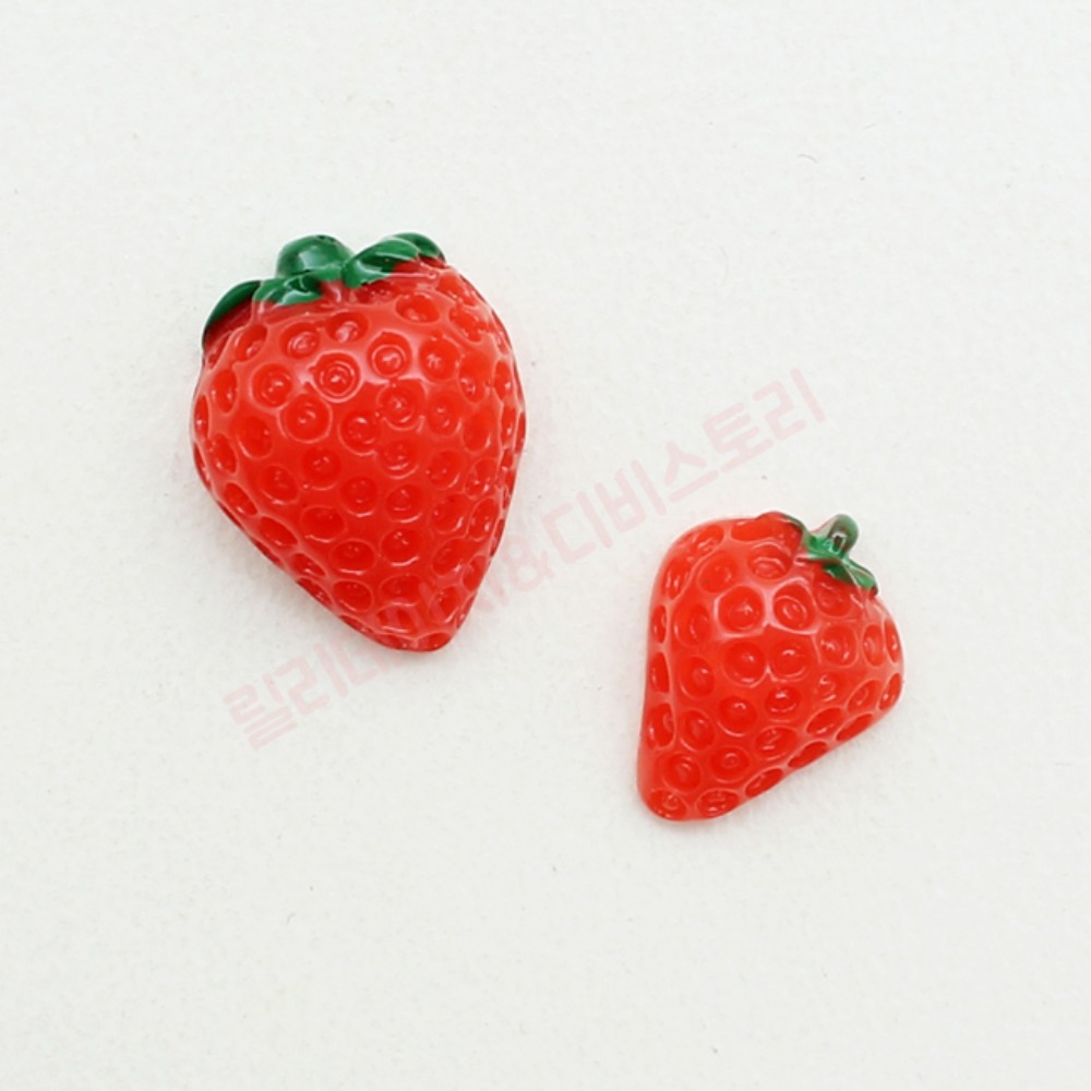 딸기 반쪽 슬라임재료 (약 100개) T1116